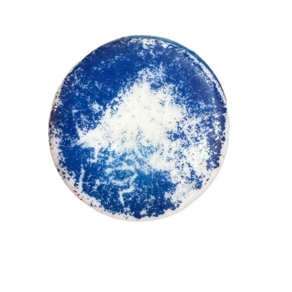 3 Vintage Christmas Light Bulb Figural Milk Glass Painted, Floral, Bird, Green - Picture 4 of 10